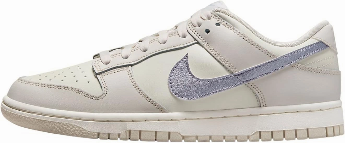 Nike Dunk Low Women's Shoes Size - 10 Sail/Oxygen Purple-Phantom