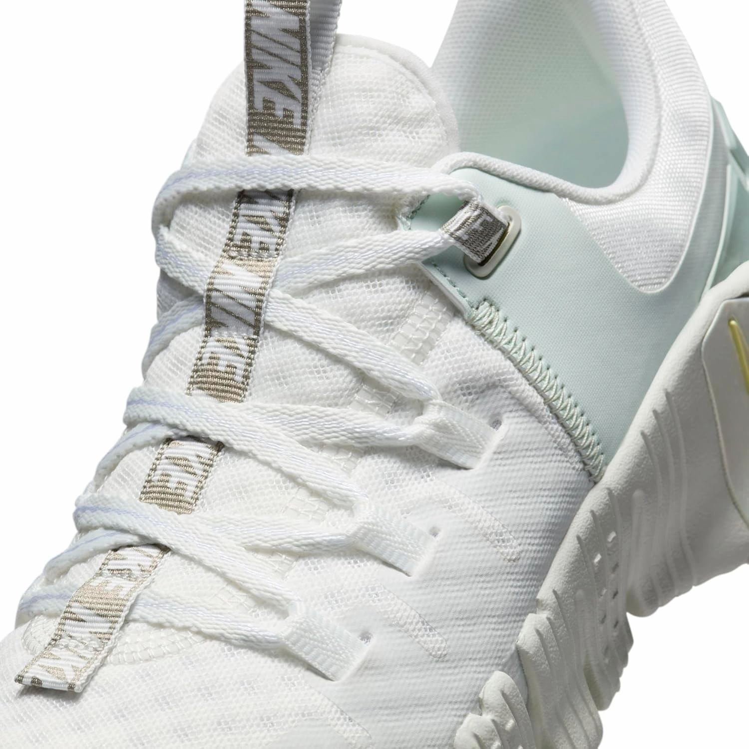 Nike Free Metcon 5 Premium Women's Workout Shoes (FJ1548-100, Summit White/Sea Glass/Barely Green/Light Lemon Twist)