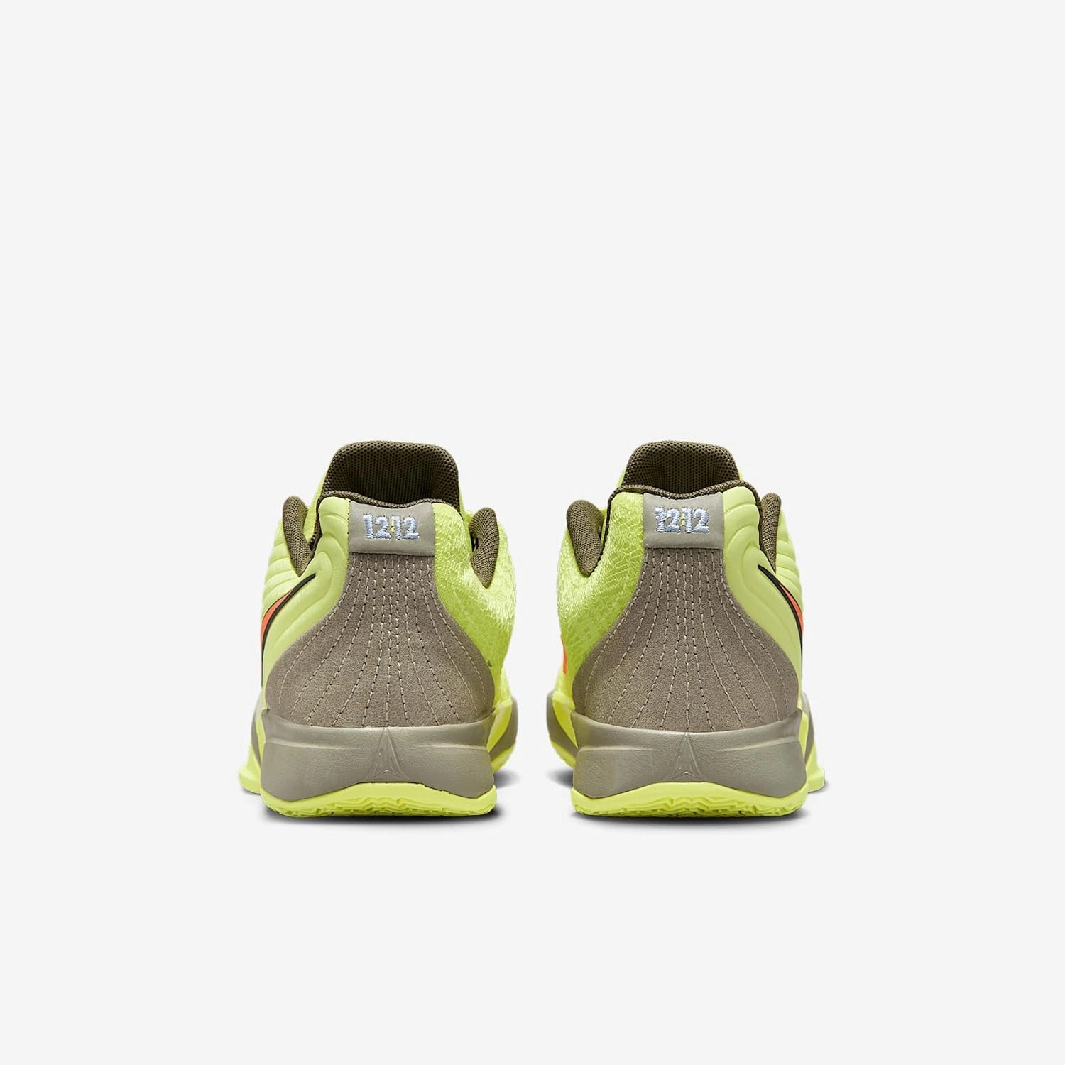 Nike Ja 2 'Big Kids' Basketball Shoes (FV5633-700, Light Lemon Twist/Light Army/Cargo Khaki/Total Orange)