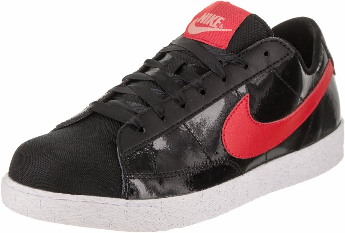 Nike Kids Blazer Low QS (GS) Black/Speed Red/Bleached Coral Skate Shoe 6 Kids US