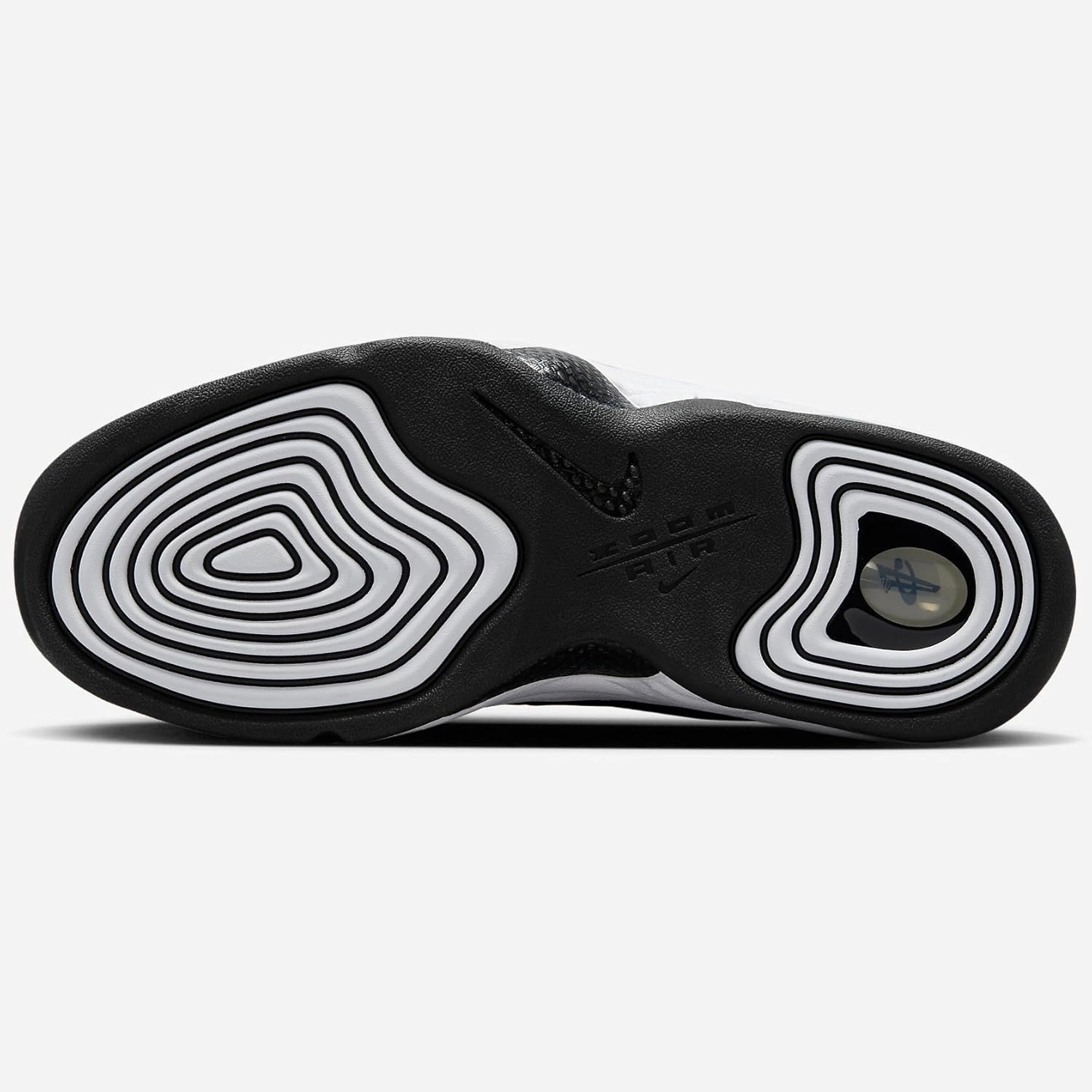 Nike Men's Air Penny 2 Sneaker - Black, 3.5