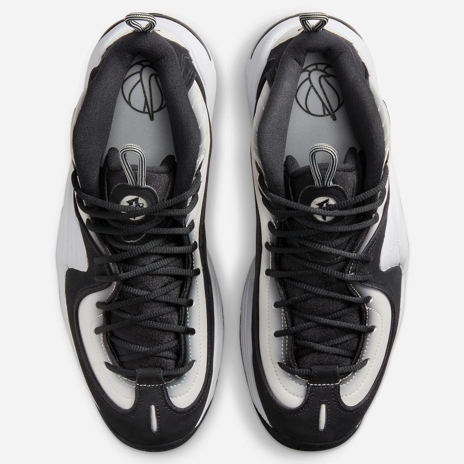 Nike Men's Air Penny 2 Sneaker - Black, 3.5