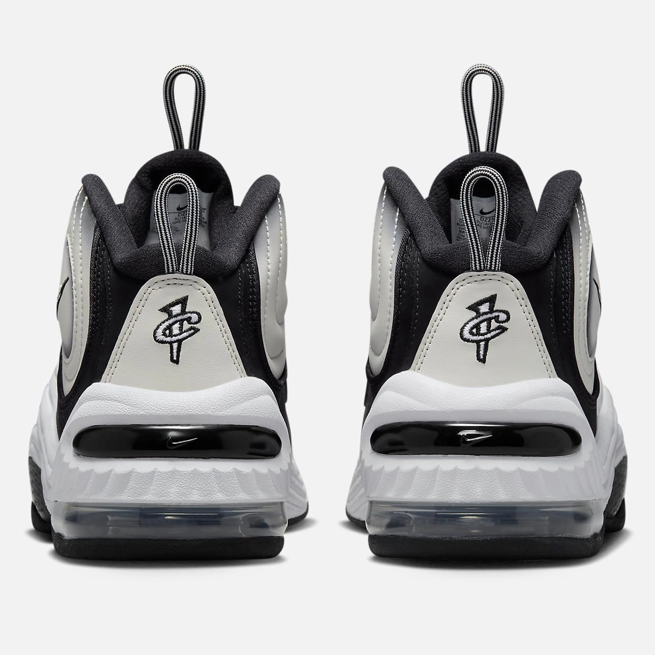 Nike Men's Air Penny 2 Sneaker - Black, 3.5