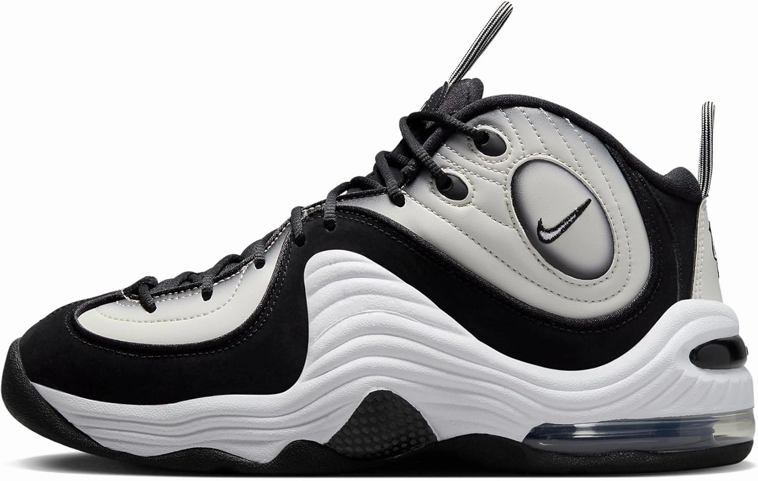 Nike Men's Air Penny 2 Sneaker - Black, 3.5