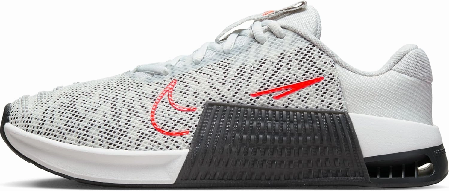 Nike Metcon 9 Premium Women's Shoes (FQ7217-100, Summit White/Dark Smoke Grey/Light Wild Mango/Summit White) Size 11.5
