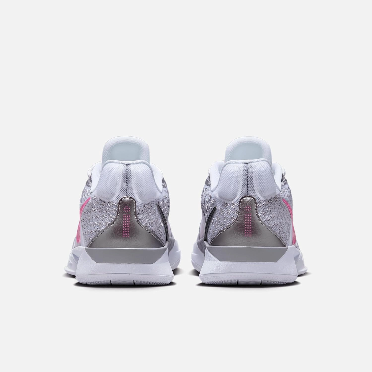 Nike Sabrina 2 Basketball Shoes (FQ2174-100, White/Cement Grey/Black/Pinksicle)