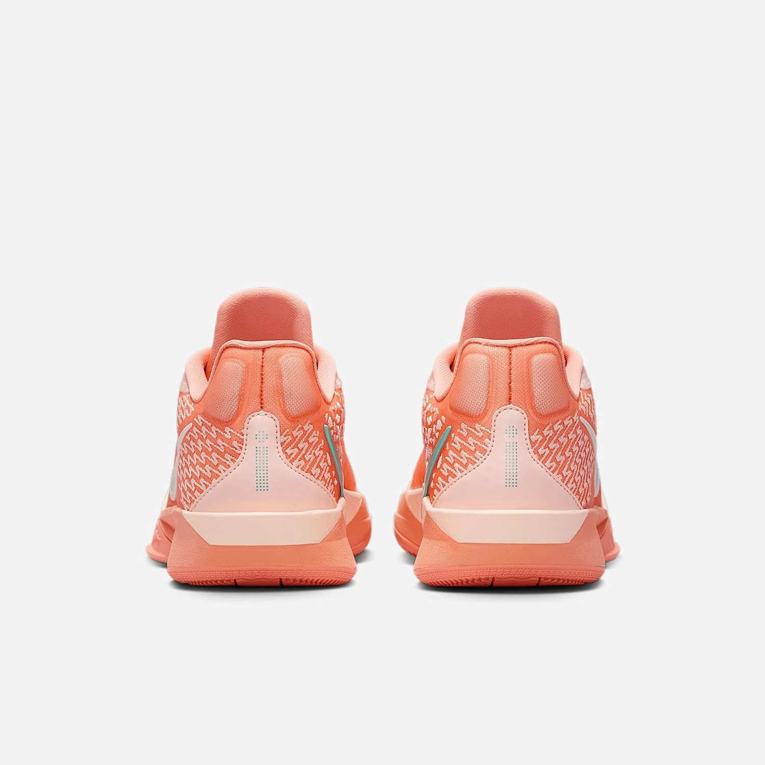 Nike Sabrina 2 Basketball Shoes (FQ2174-801, Apricot Agate/Washed Coral/Washed Teal/Light Bone)