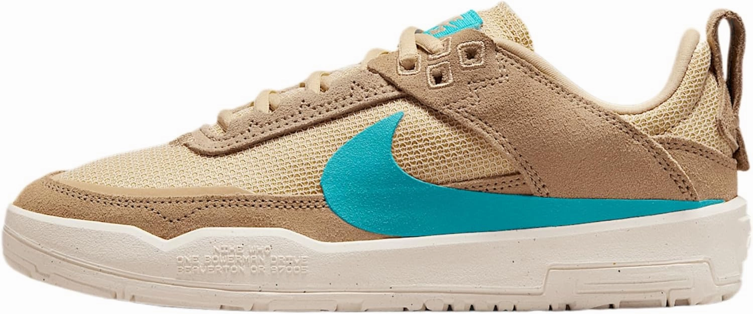Nike SB Day One Big Kids' Skate Shoes (FN4210-200, Hemp/Sesame/Sail/Dusty Cactus)