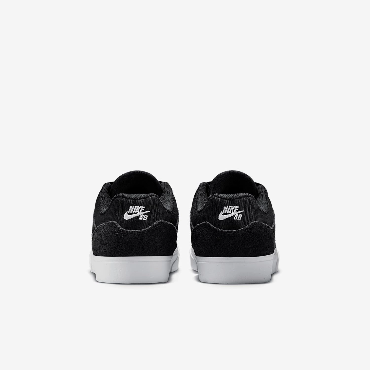 Nike SB Malor Big Kids' Skate Shoes (HF1205-001, Black/Black/White/White)