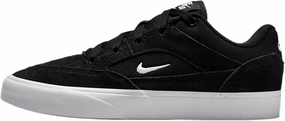 Nike SB Malor Big Kids' Skate Shoes (HF1205-001, Black/Black/White/White)
