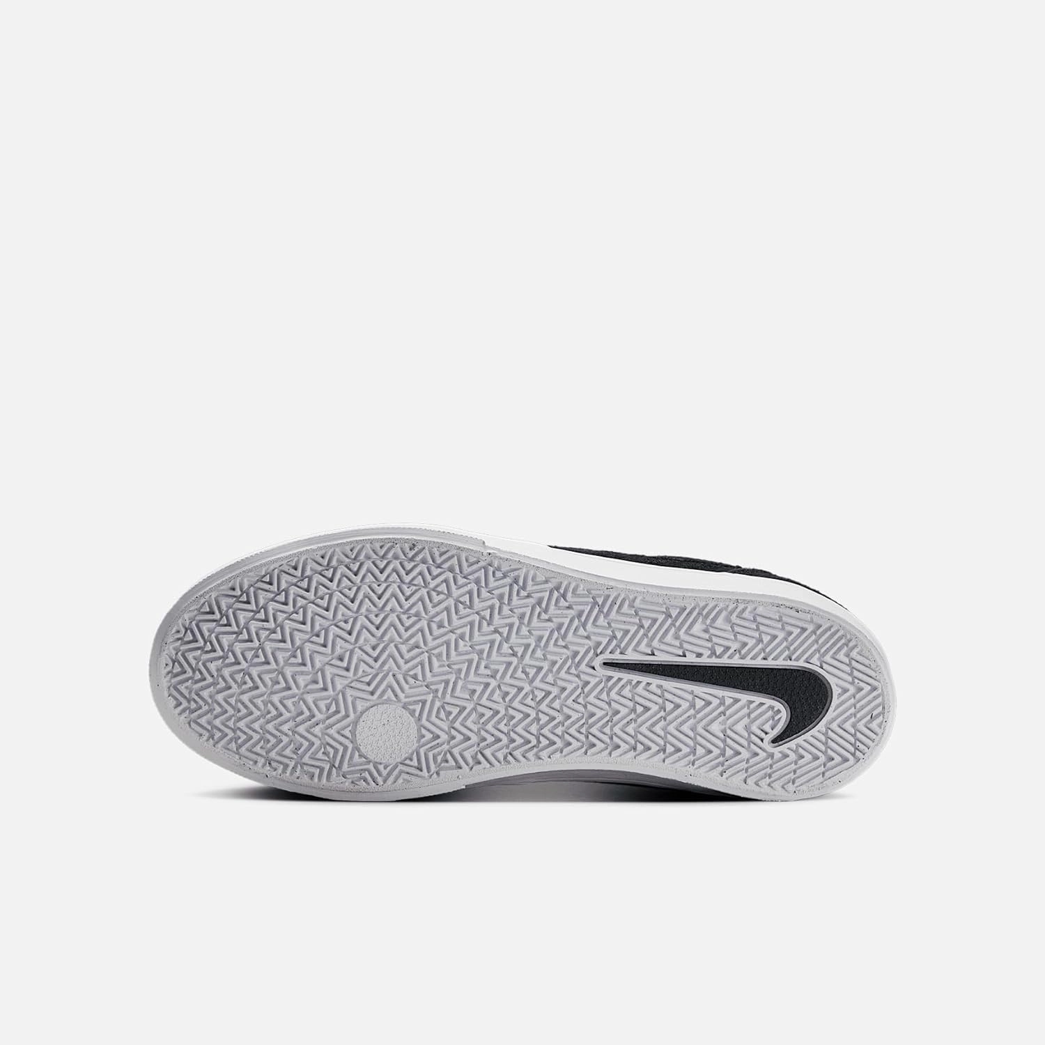Nike SB Malor Big Kids' Skate Shoes (HF1205-001, Black/Black/White/White)