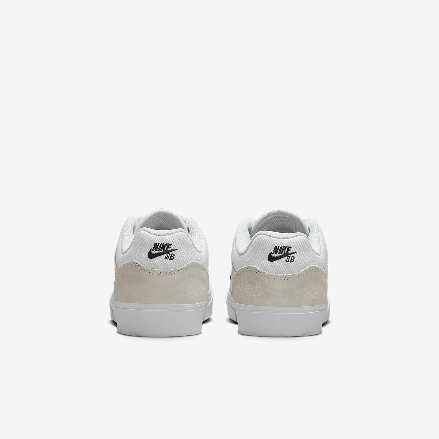 Nike SB Malor Big Kids' Skate Shoes (HF1205-101, White/Summit White/Gum Light Brown/Black)