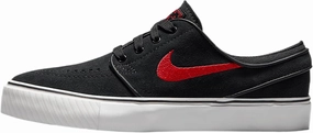 Nike SB Stefan Janoski Big Kids' Skate Shoes (525104-028, Black/Black/Summit White/University Red)