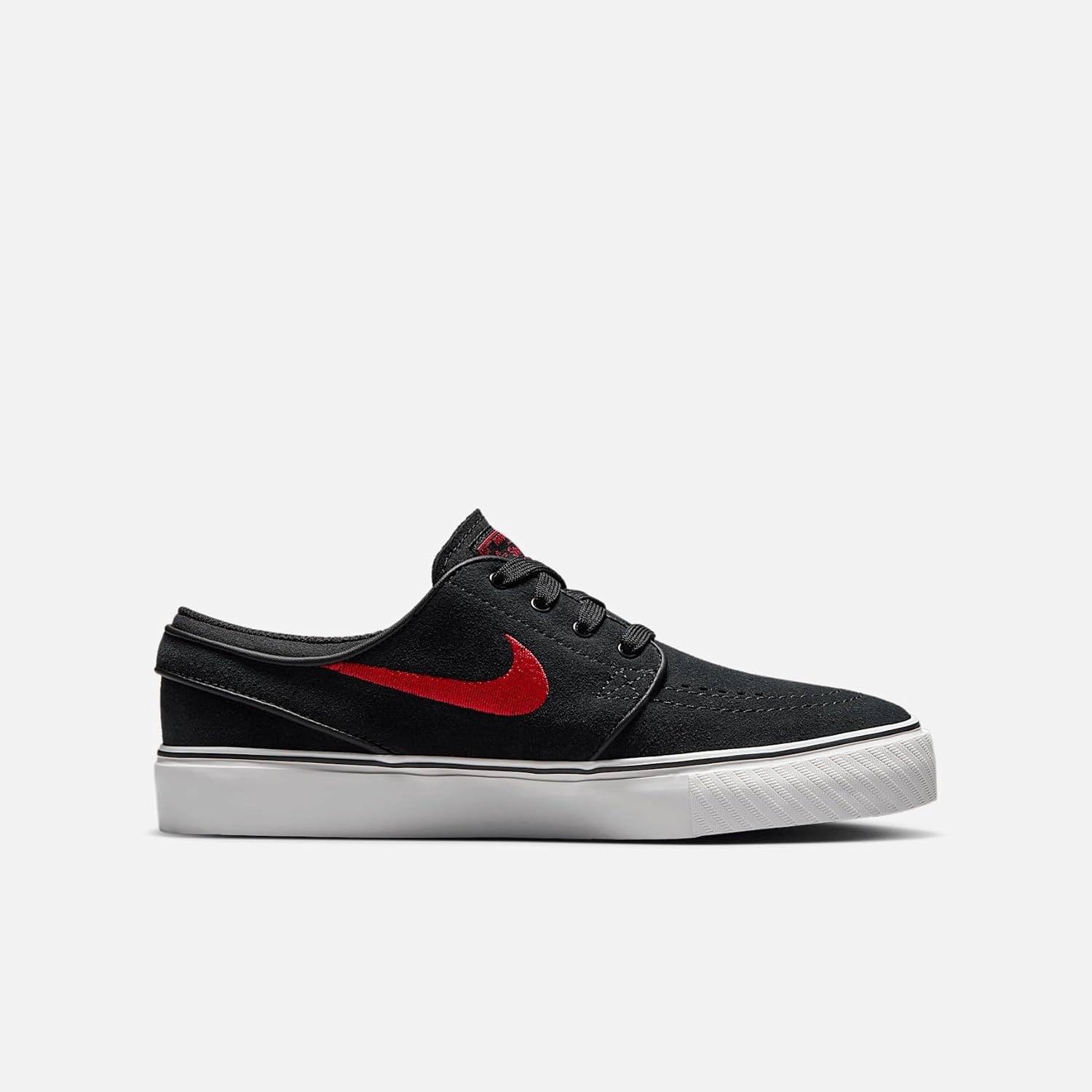 Nike SB Stefan Janoski Big Kids' Skate Shoes (525104-028, Black/Black/Summit White/University Red)