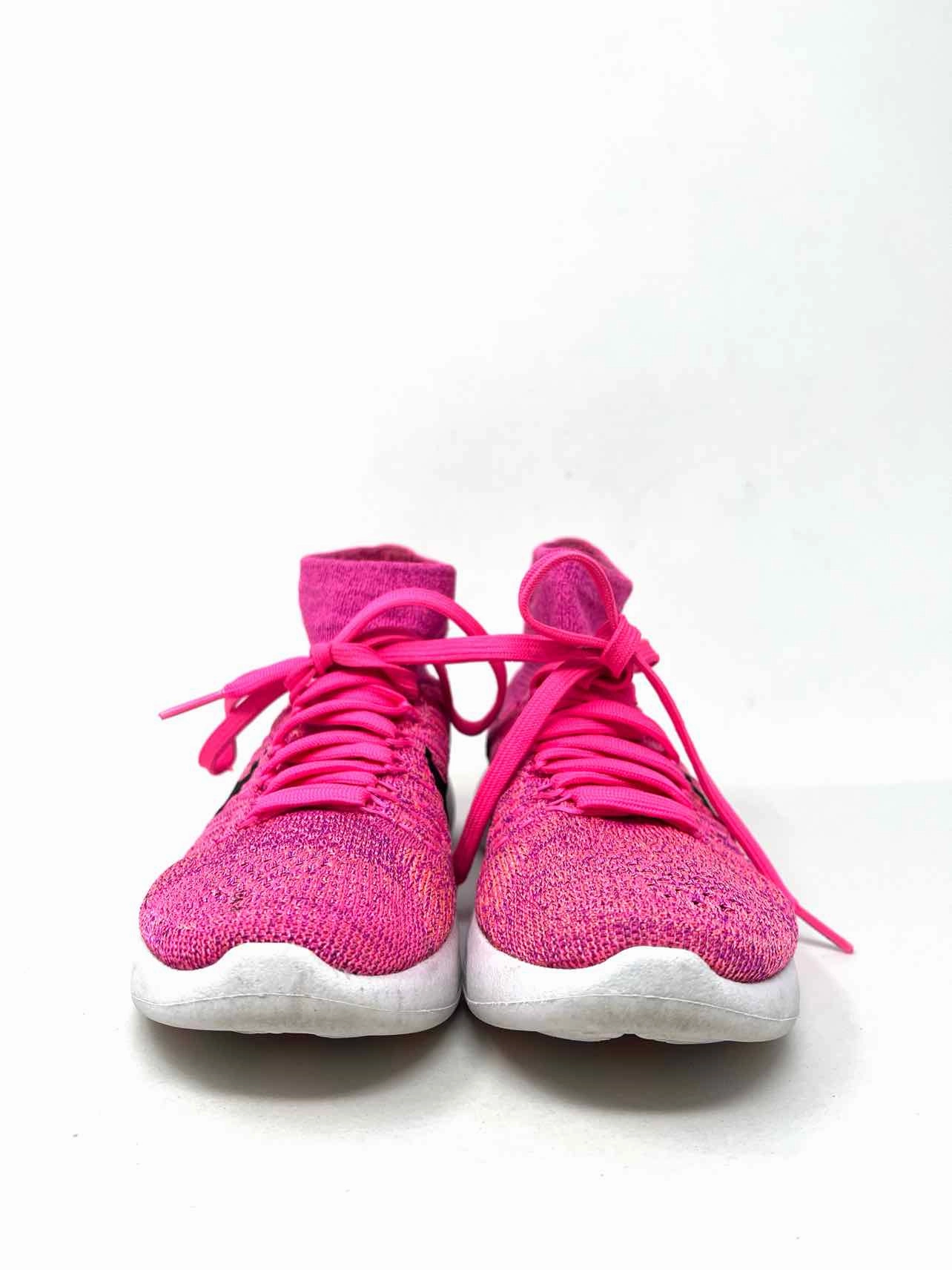 Nike Size 5 Pink/Purple Lace-Up Variegated Shoes Sneakers
