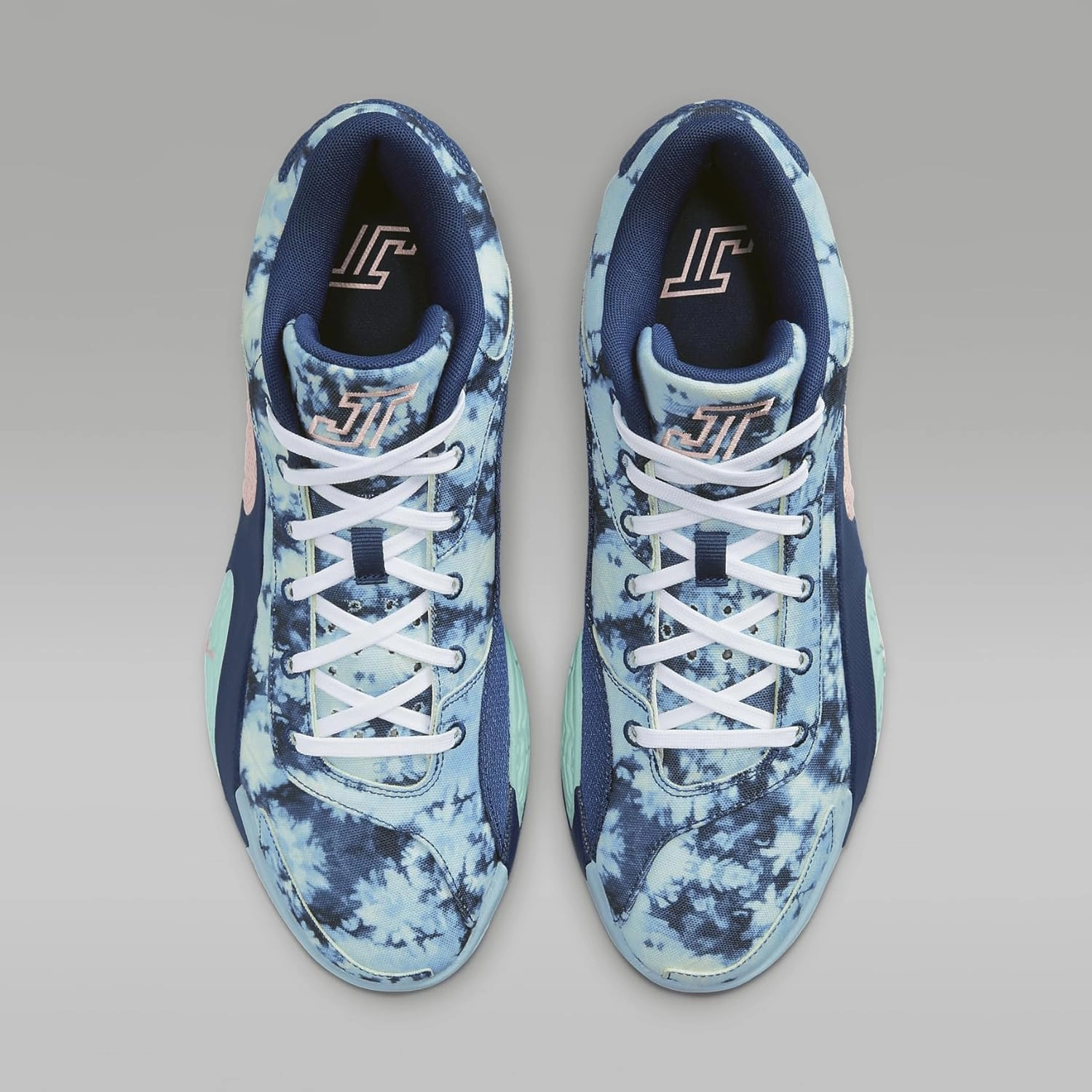 Nike Tatum 2 "Denim Basketball Shoes (HJ4420-400, Blue Void/Leche Blue/Tropical Twist)