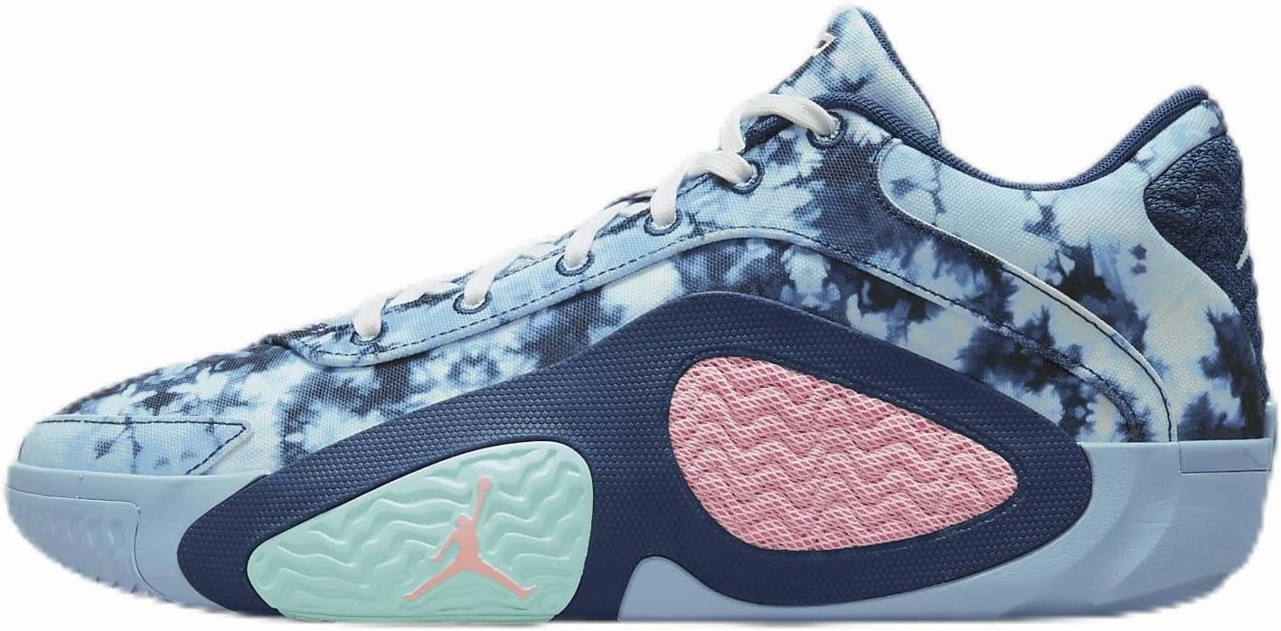 Nike Tatum 2 "Denim Basketball Shoes (HJ4420-400, Blue Void/Leche Blue/Tropical Twist)