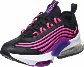 Nike W AIR MAX ZM950, Womens Running Shoe, Black Hyper Pink Vivid Purple Court Purple White Pink Blast, 5.5 UK (39 EU)
