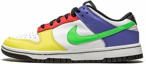 Nike W Dunk Low Womens Basketball Shoes, multi-coloured, 8 US