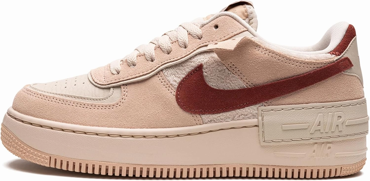 Nike Women's AF1 Shadow - Size 6 US - Shimmer/Marstone-Sanddrift Beige