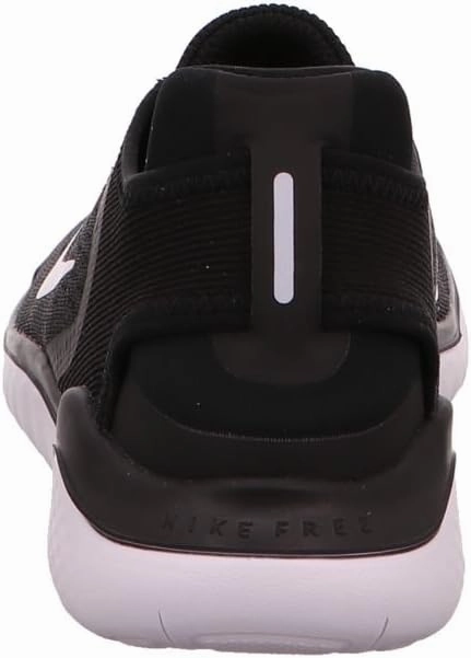 Nike Women's Free RN 2018 Black/White Running Shoe 7 US