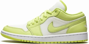 Nike Women's WMNS Air Jordan 1 Low Se Limelight, Summitwhite/Limelight, 12W