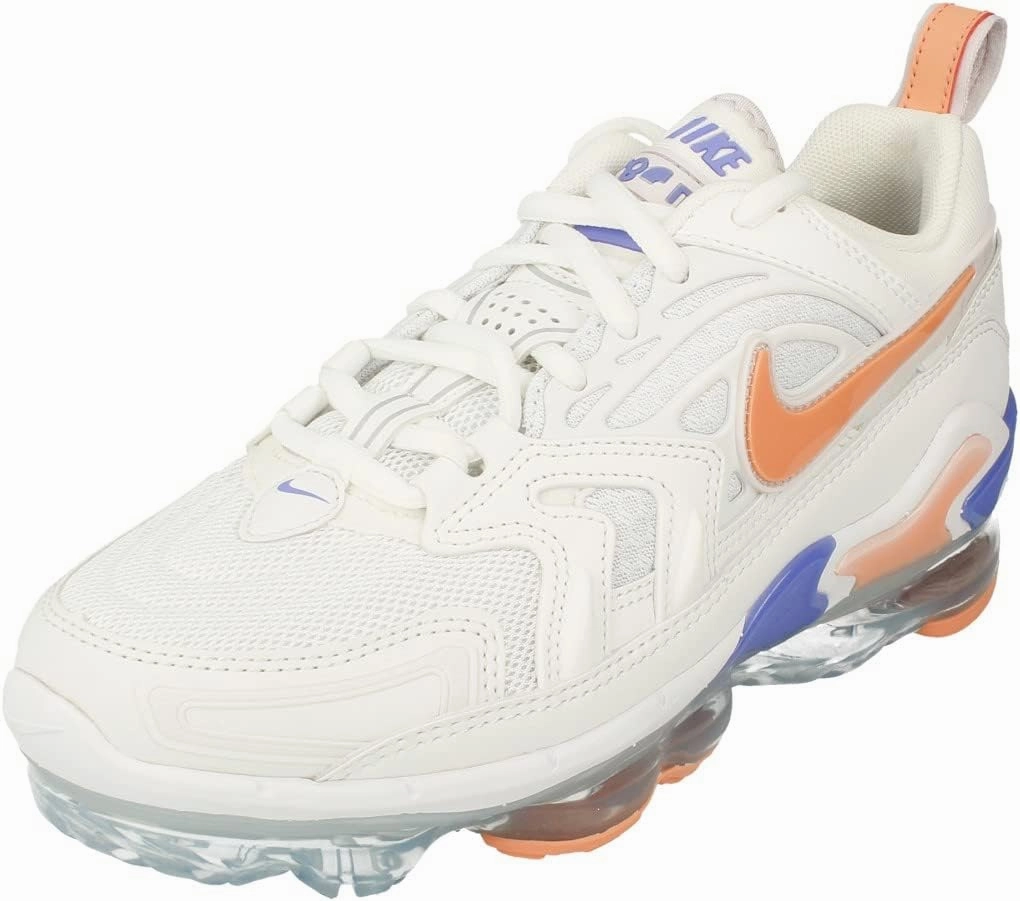Nike Womens Air Vapormax EVO Running Trainers DC9222 Sneakers Shoes (UK 3.5 US 6 EU 36.5, White Crimson Bliss 100)
