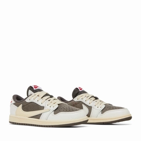 NIKE X TRAVIS SCOTT AIR JORDAN1 RETRO LOW REVERSE MOCHA PRESCHOOL