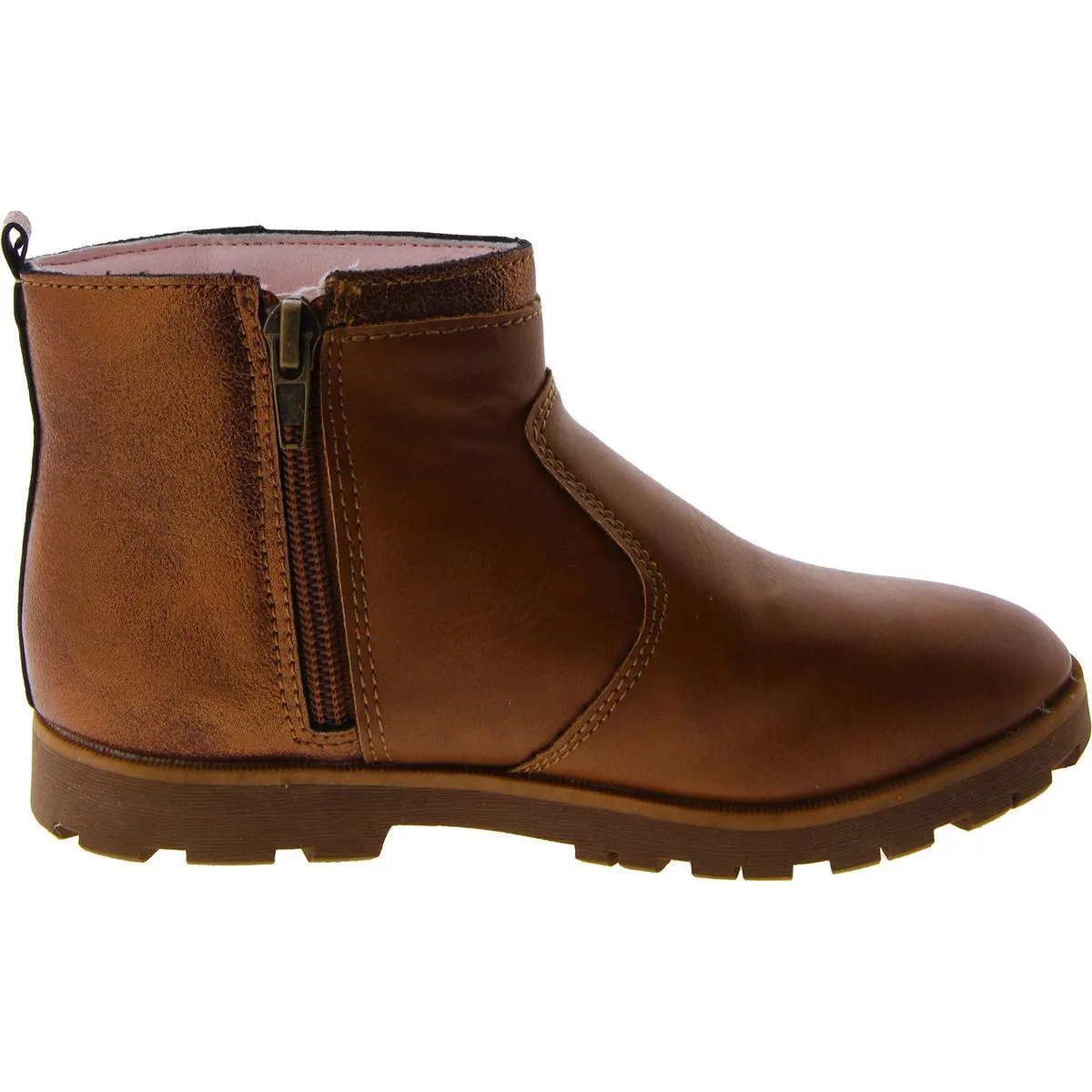 Nikita Girls Little Kid Faux Leather Ankle Boots
