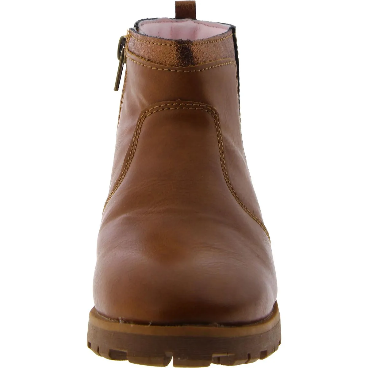 Nikita Girls Little Kid Faux Leather Ankle Boots