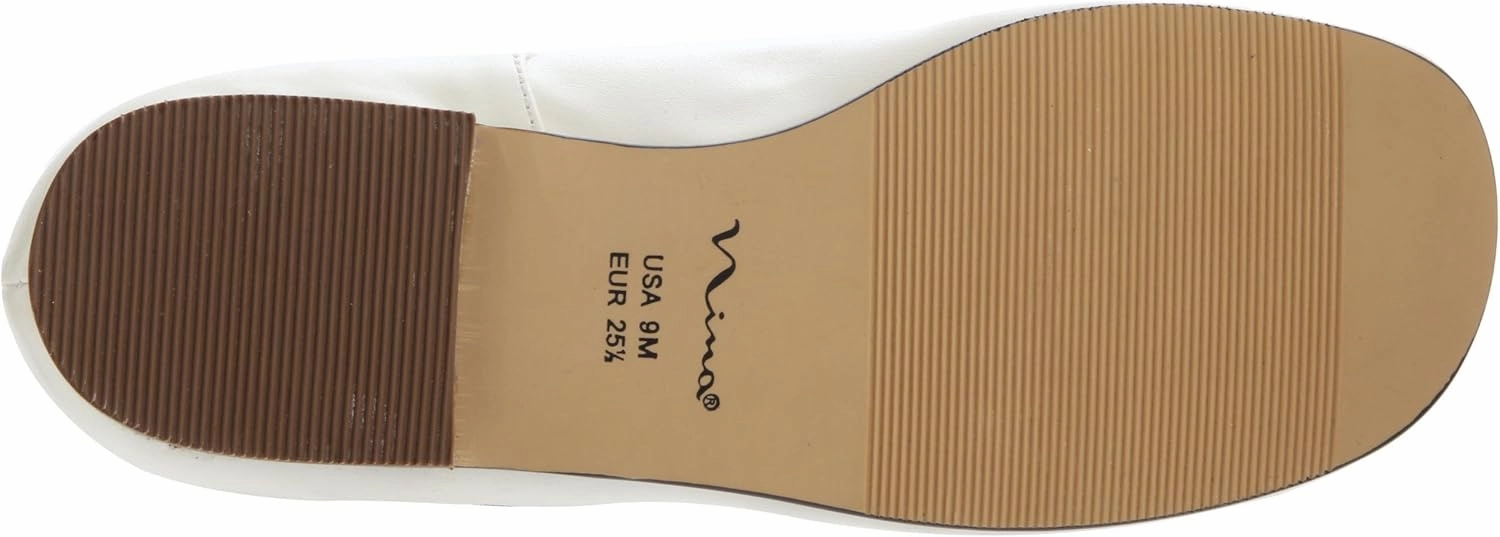 NINA Girls' Bonnett Mary Jane - Elegant Leather Dress Shoes, Comfortable, Stylish, Perfect for Parties & Weddings