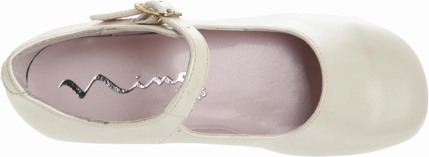 NINA Girls' Bonnett Mary Jane - Elegant Leather Dress Shoes, Comfortable, Stylish, Perfect for Parties & Weddings