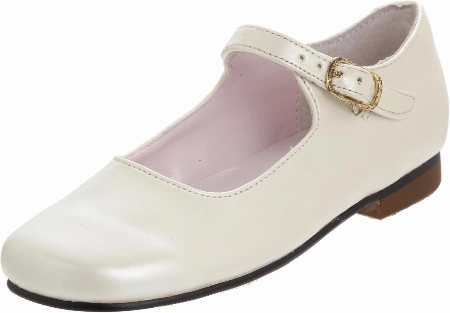 NINA Girls' Bonnett Mary Jane - Elegant Leather Dress Shoes, Comfortable, Stylish, Perfect for Parties & Weddings
