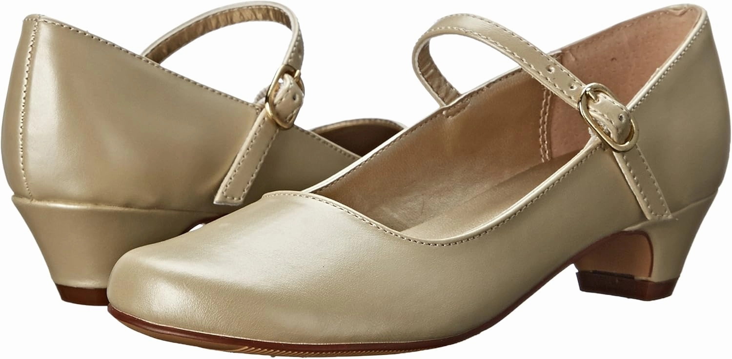 Nina SEELEY HEEL MARY JANE Buckle Mary Jane (Little Kid/Big Kid)