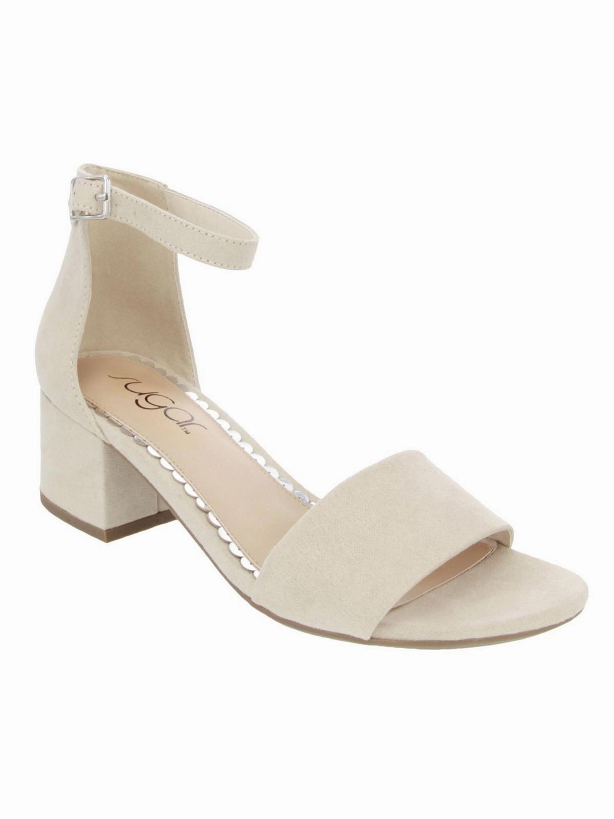 Noelle Womens Ankle Strap Heel Sandals