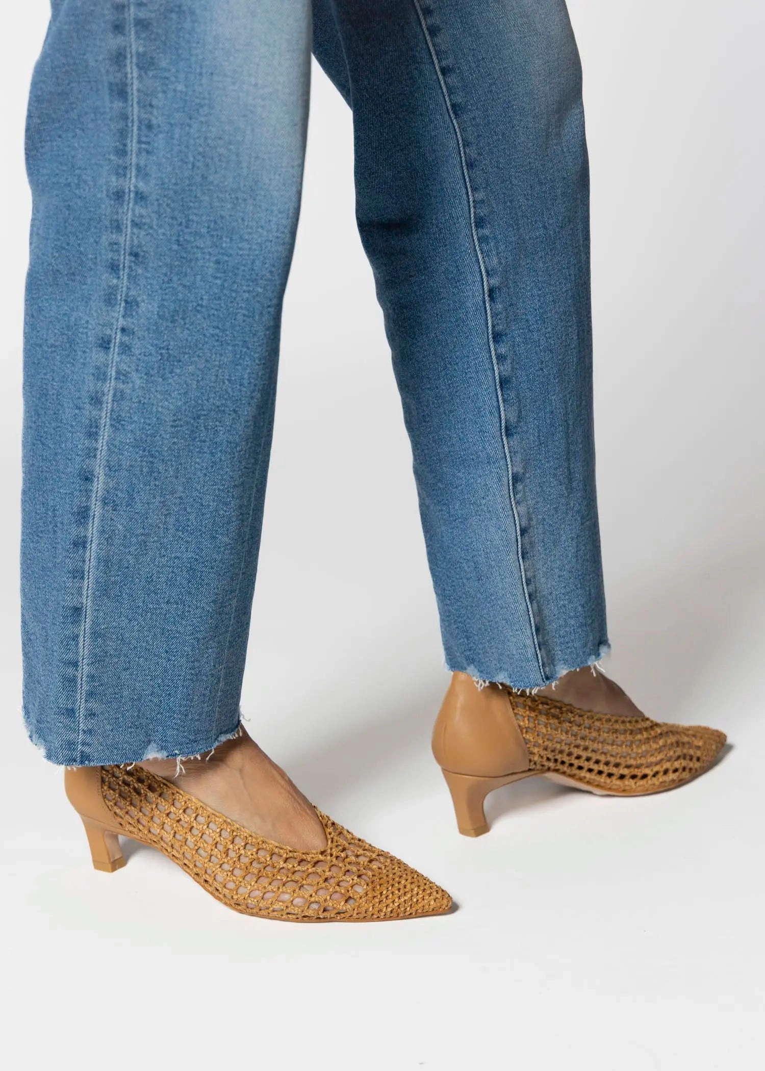 Noemie Woven Pump