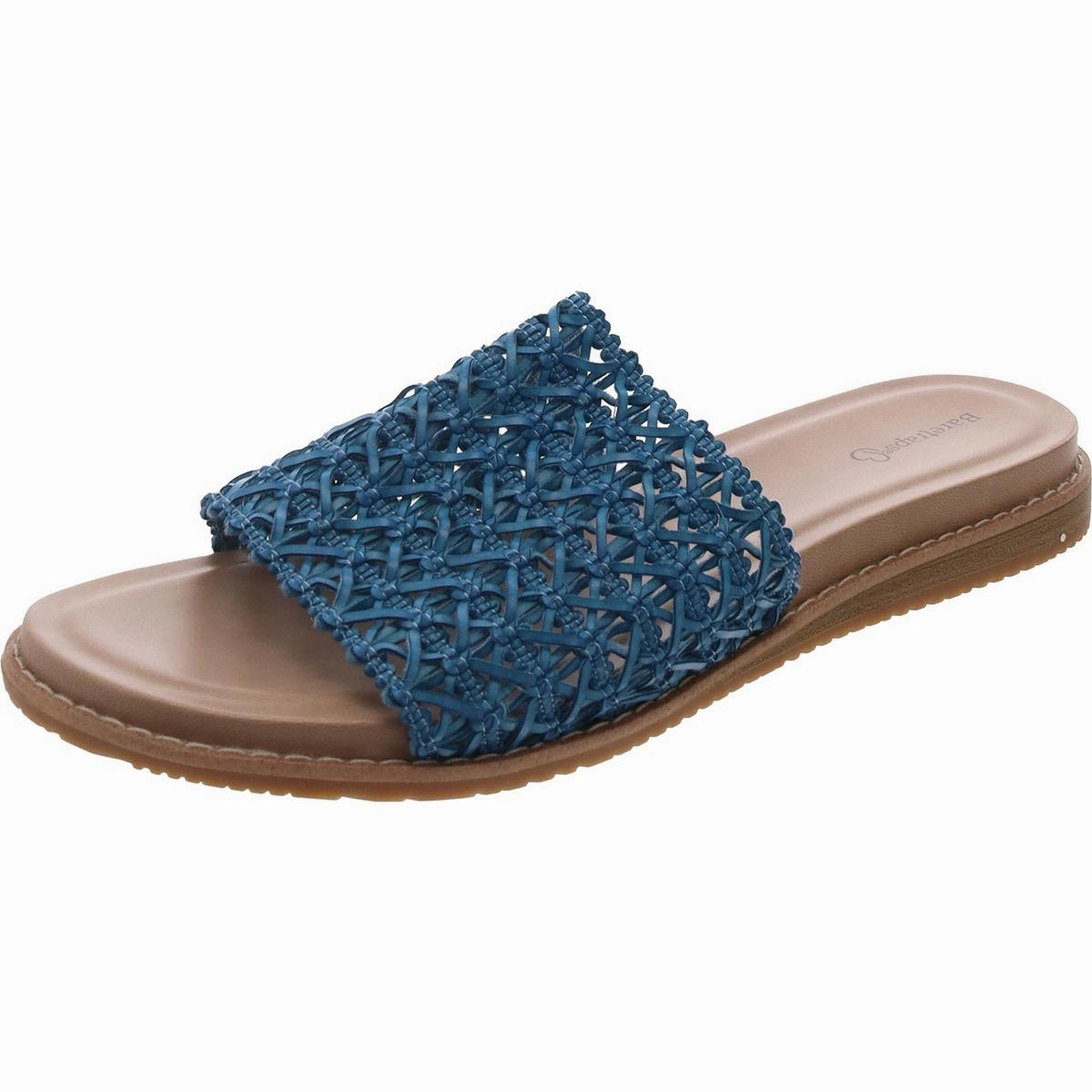 Noya Womens Woven Manmade Slide Sandals