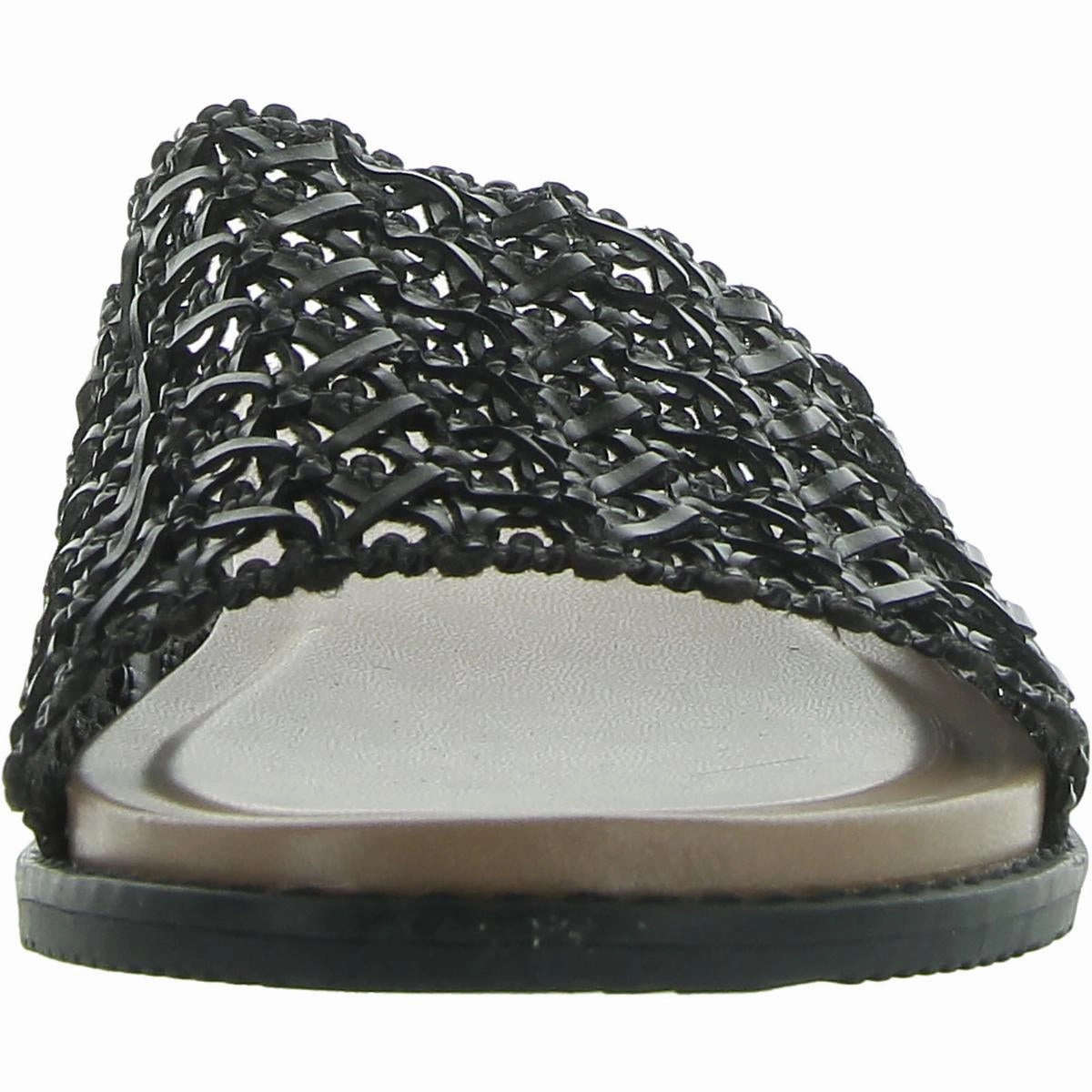 Noya Womens Woven Manmade Slide Sandals