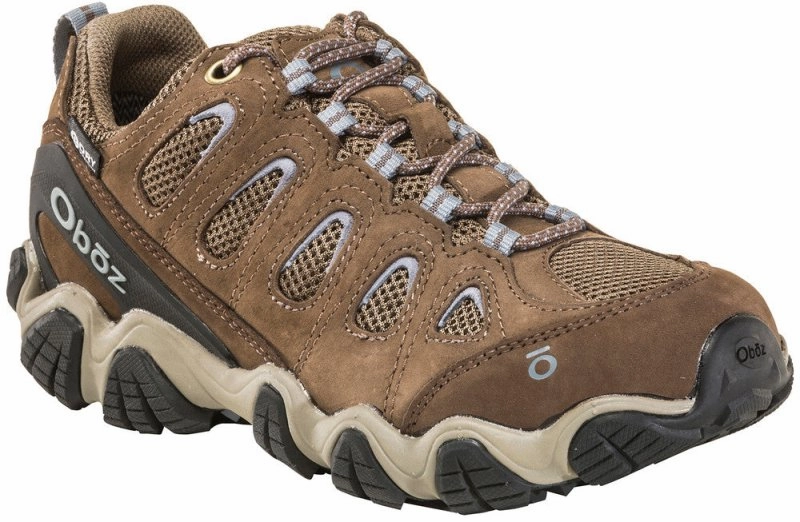 Oboz Women's Sawtooth II Low Waterproof - Brindle/Tradewinds Blue