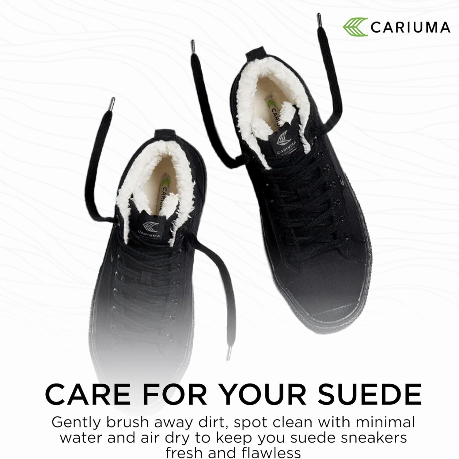 OCA Therma High Tops Suede Boots, Comfortable Shoes for Women, Lightweight & Sustainable, Versatile Casual Footwear with 100% Vegan Insoles, Rubber Soles