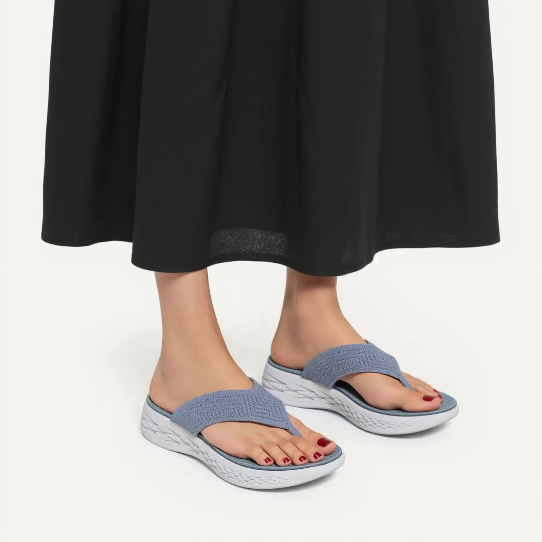 OCW Orthopedic Women Sandals Comfort Lightweight Thick Sole Summer Flip Flop
