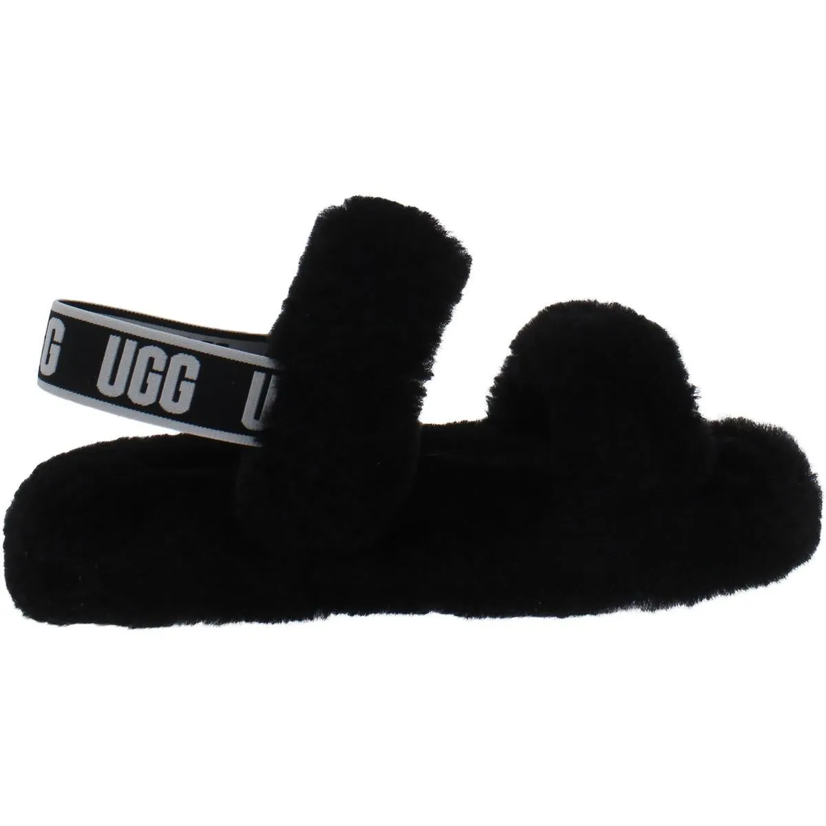 Oh Yeah Girls Leather Little Kid Slide Slippers
