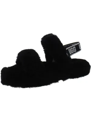 Oh Yeah Girls Leather Little Kid Slide Slippers