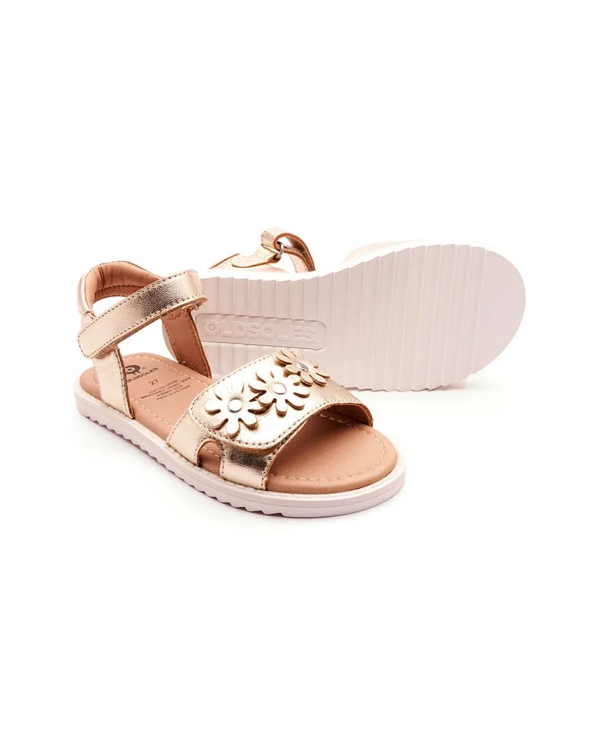 Old Soles Flower Girl Leather Sandal