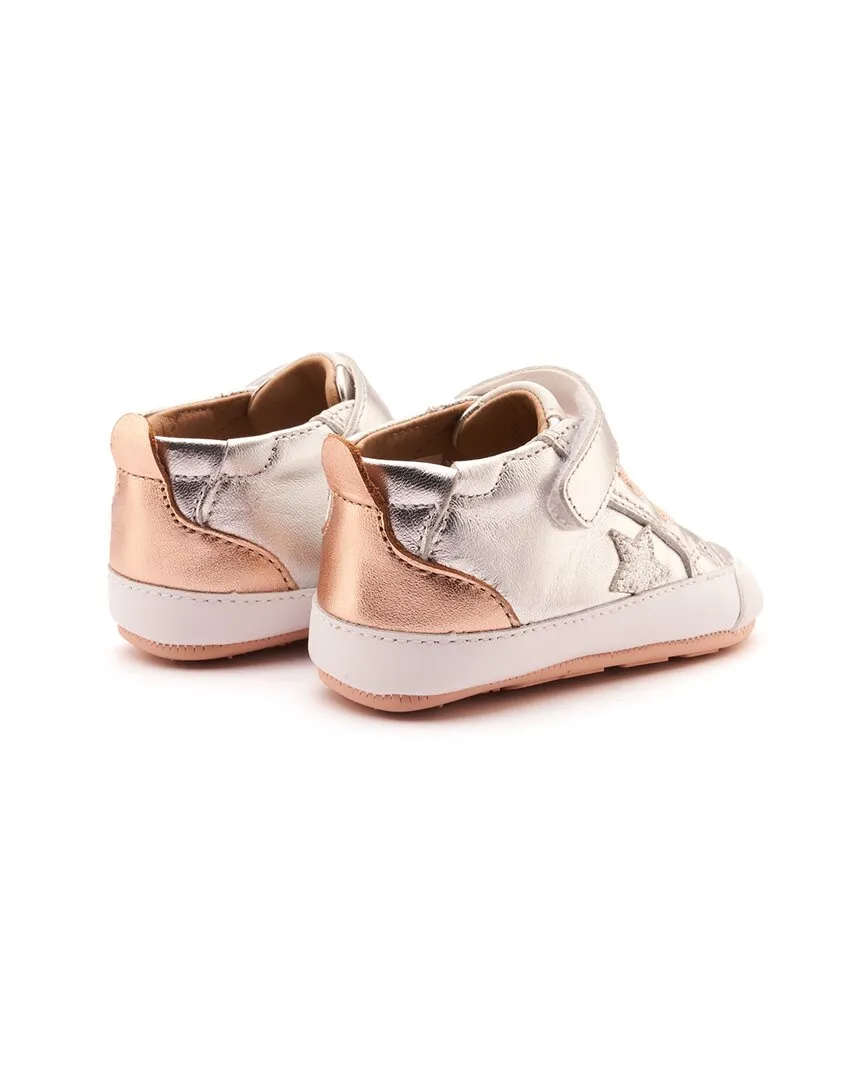 Old Soles Platinum Bub Leather Sneaker