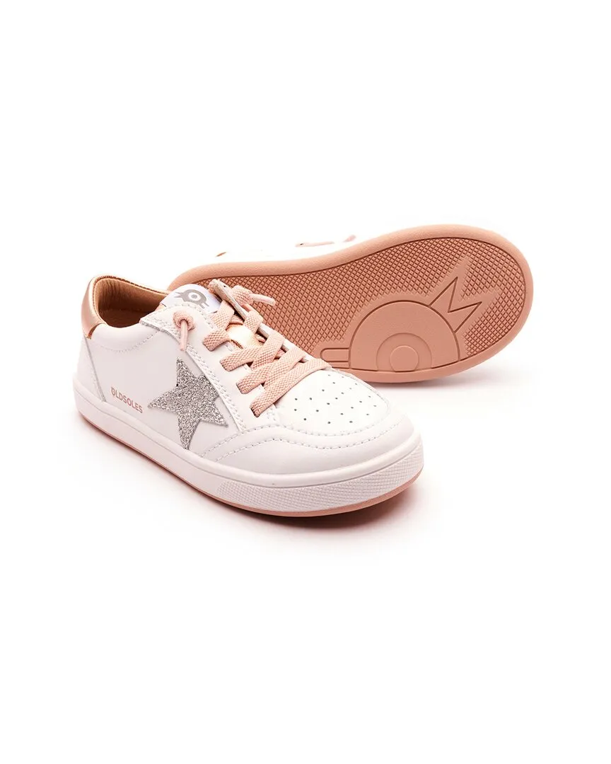 Old Soles Platinum Runner Leather Sneaker