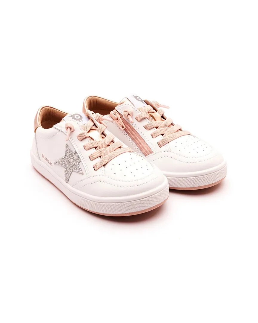 Old Soles Platinum Runner Leather Sneaker