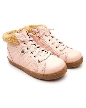 Old Soles Plushier Leather & Velvet High-Top Sneaker