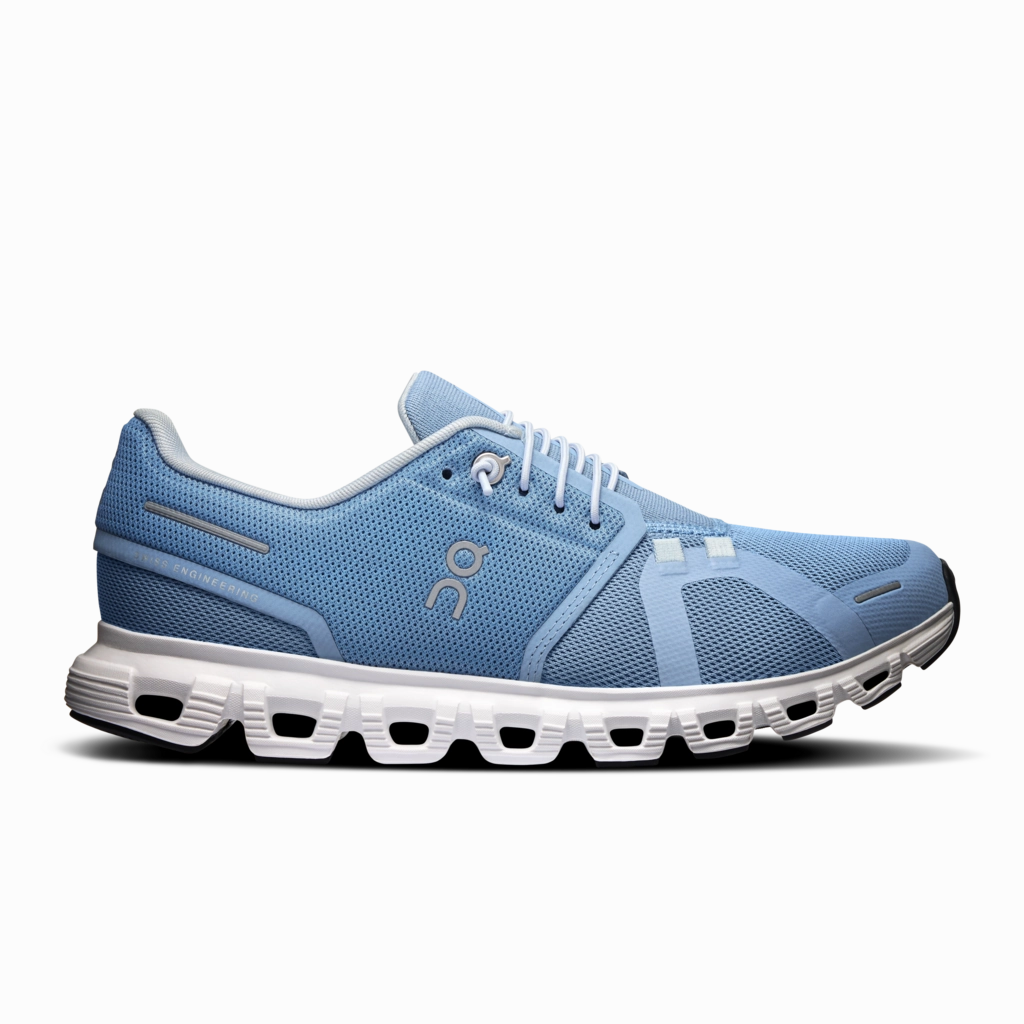 ON RUNNING CLOUD 6 - CHAMBRAY & WHITE