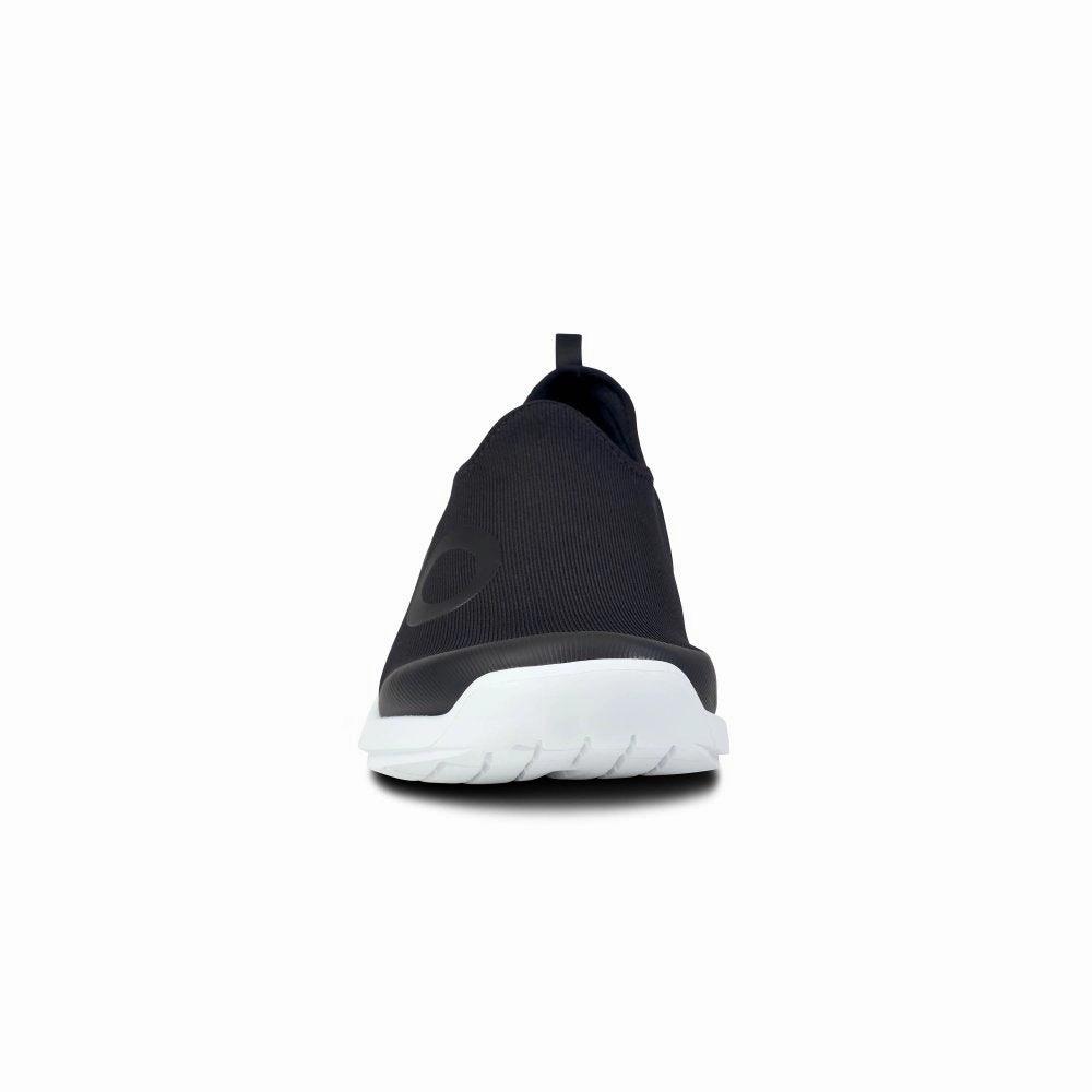 OOFOS Men's OOmg Sport Low - White & Black
